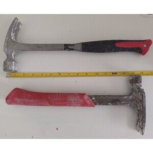 2 Set 15" Hammers Milwaukee Milled Face Framing PITTSBURGH Smooth Rip